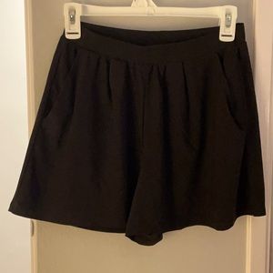 Black dress shorts